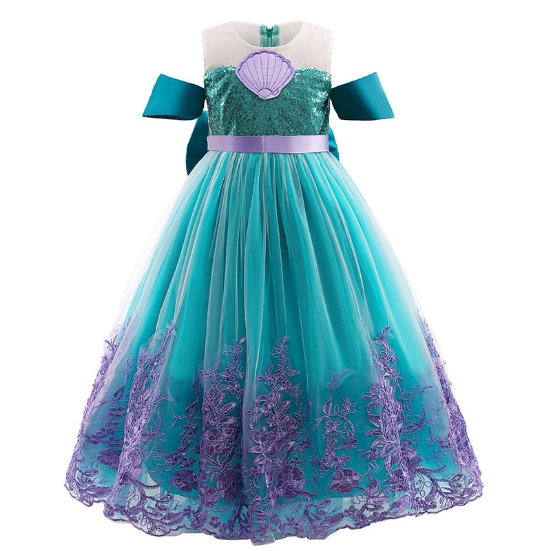 Girls Princess Mermaid Costume