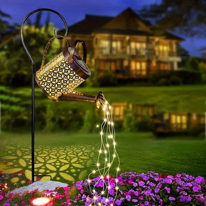 Starry Night Solar Sprinkler Lantern