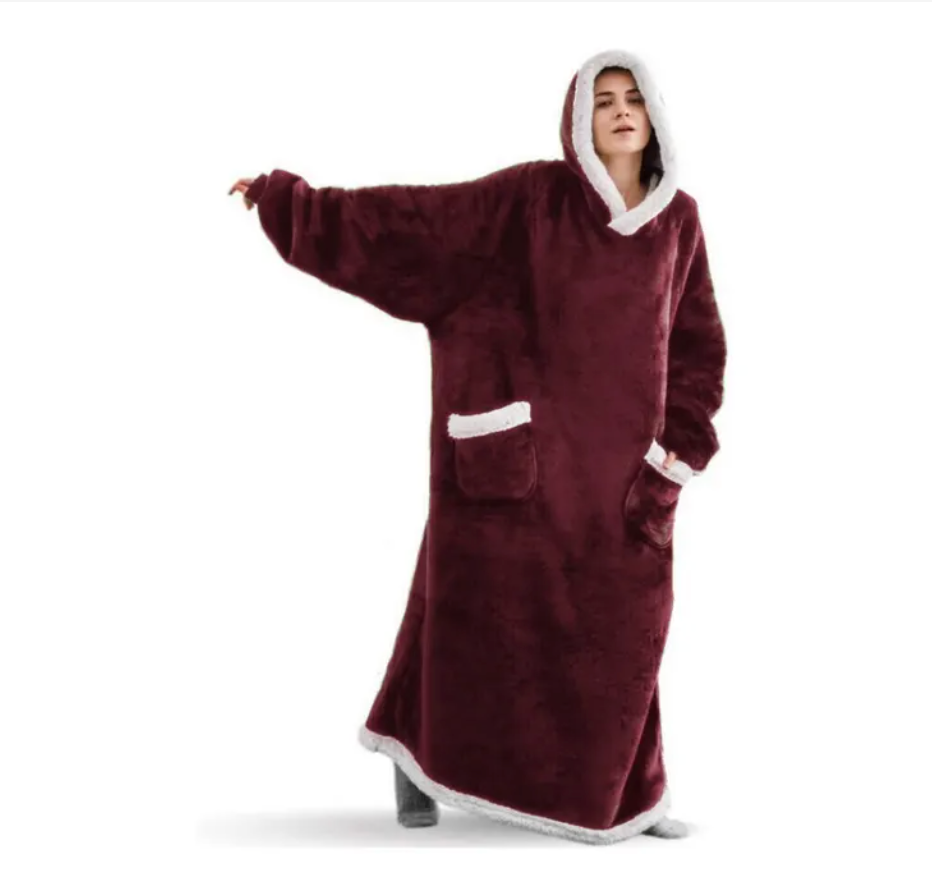 CozyChill Oversized Hooded Blanket