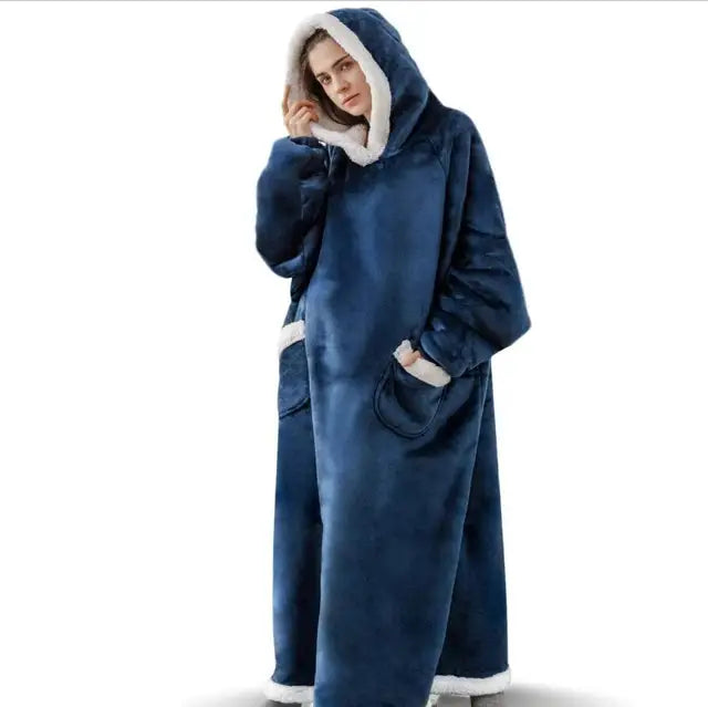 CozyChill Oversized Hooded Blanket