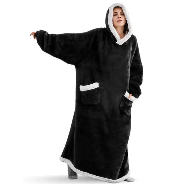 CozyChill Oversized Hooded Blanket