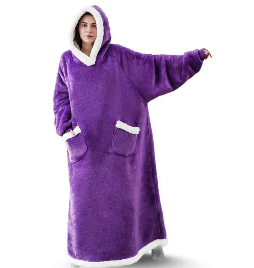 CozyChill Oversized Hooded Blanket