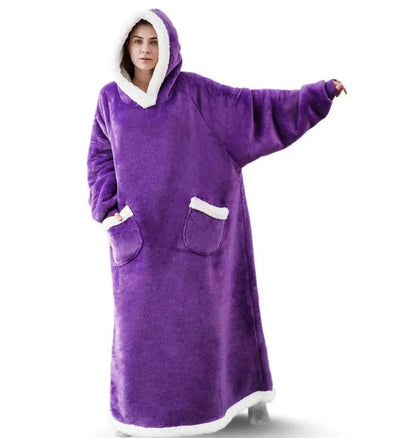 CozyChill Oversized Hooded Blanket