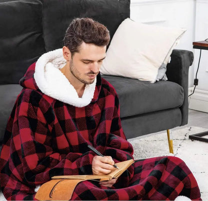 CozyChill Oversized Hooded Blanket