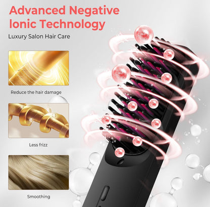 SmoothGlide Cordless Hair Brush
