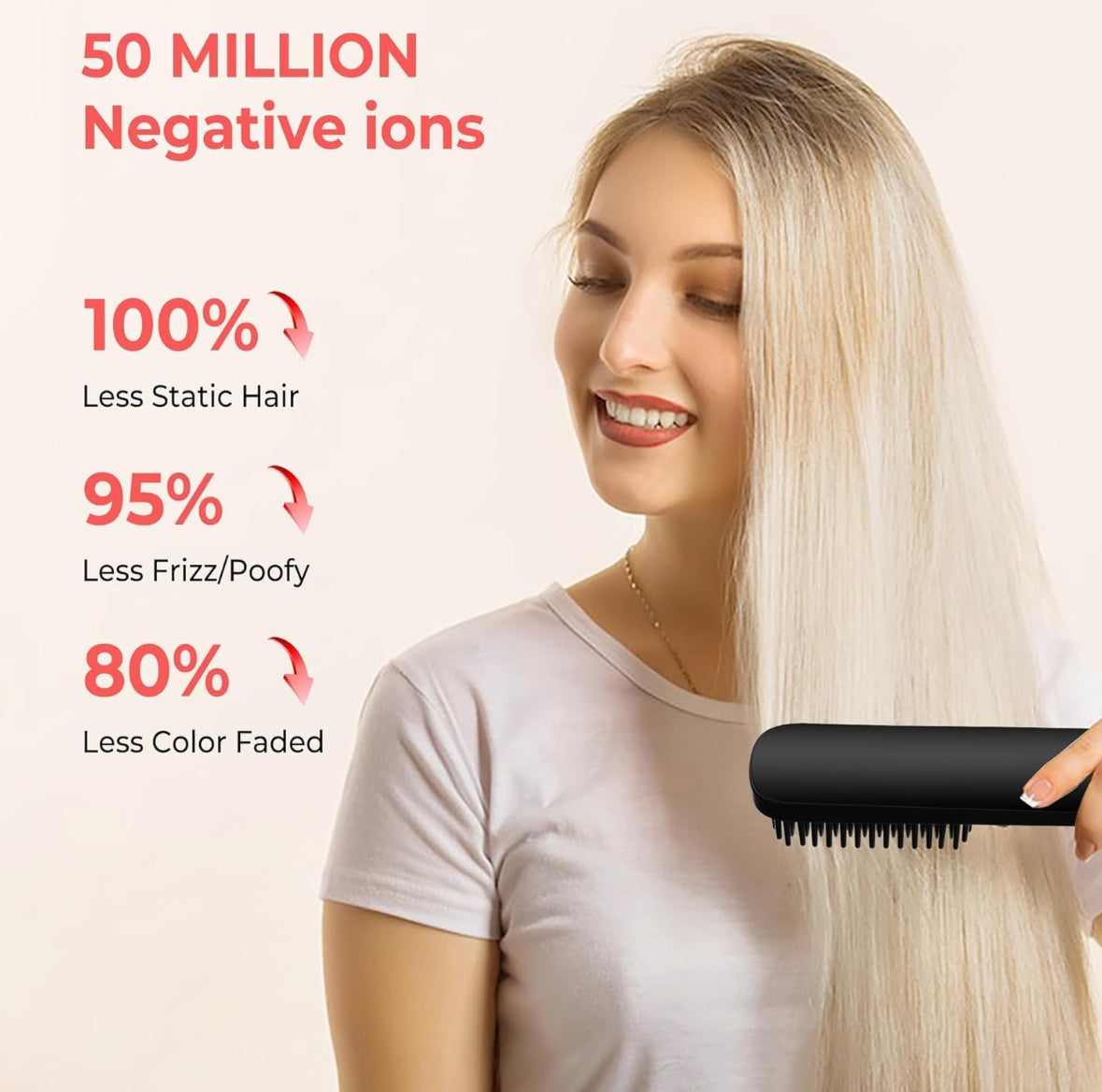SmoothGlide Cordless Hair Brush