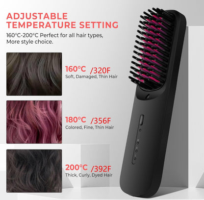 SmoothGlide Cordless Hair Brush