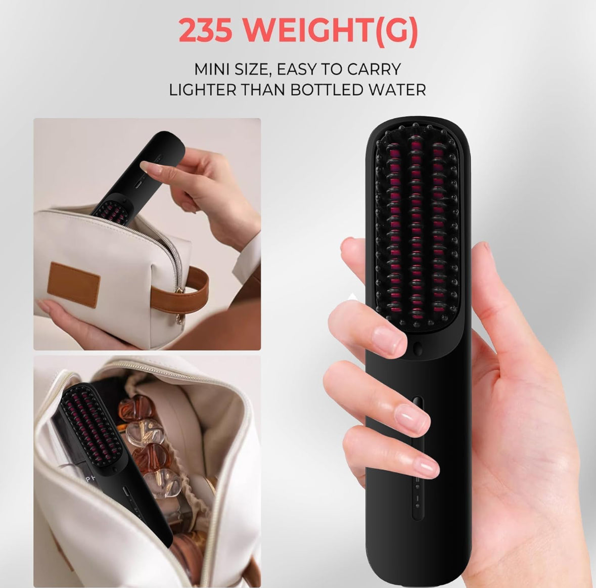 SmoothGlide Cordless Hair Brush