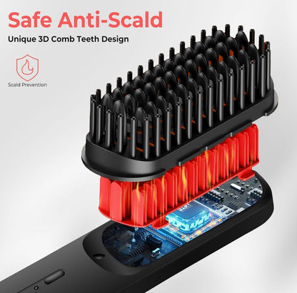 SmoothGlide Cordless Hair Brush
