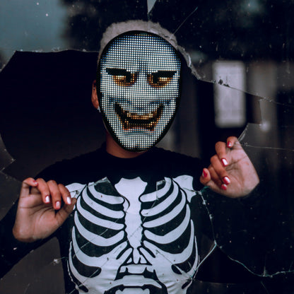 LED Smart Halloween Mask